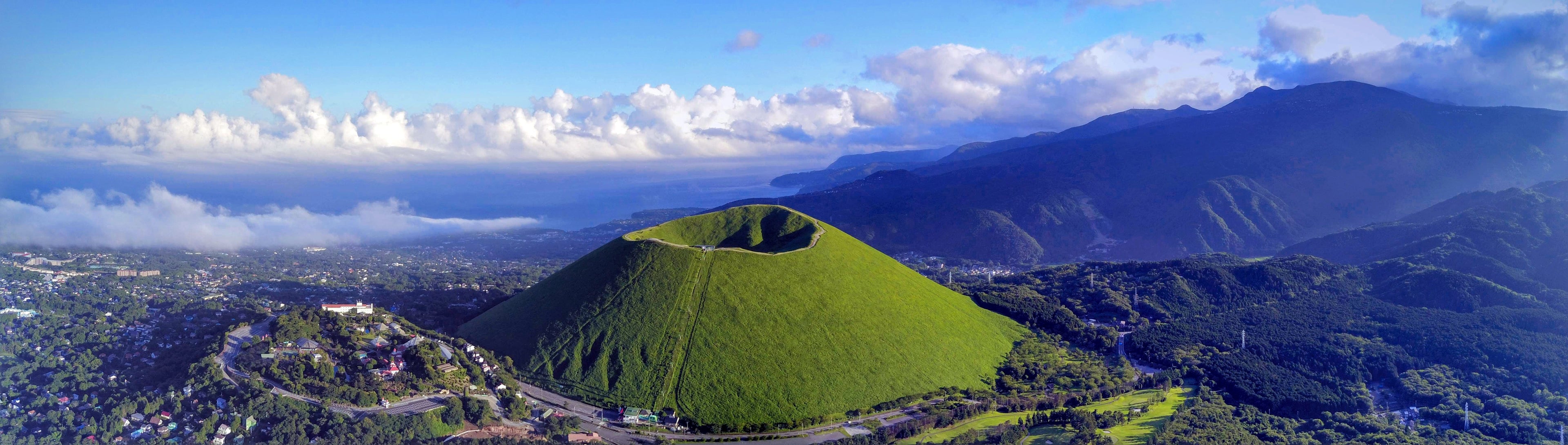 ファイアブルーム with 大室山
